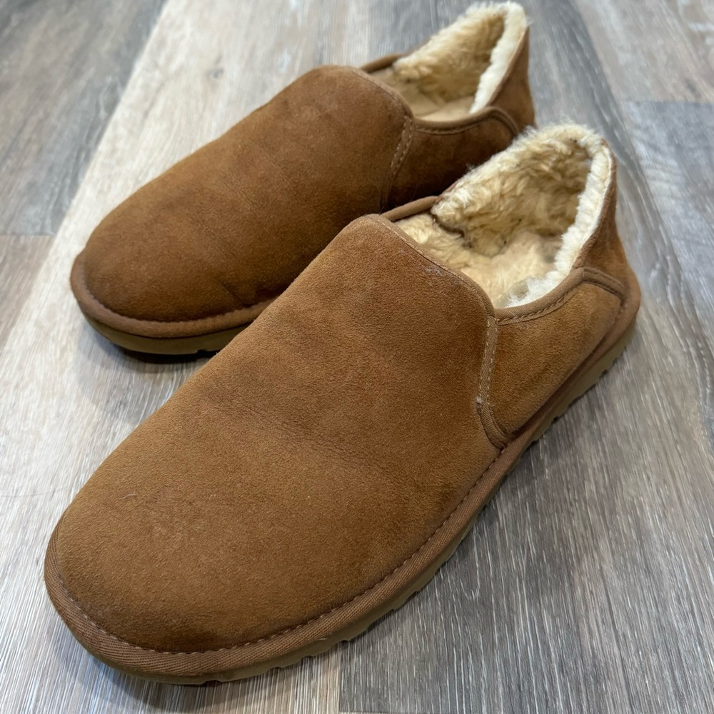 UGG Men’s Kenton Boots – Size 11 – Chestnut – Stylish & Comfortable